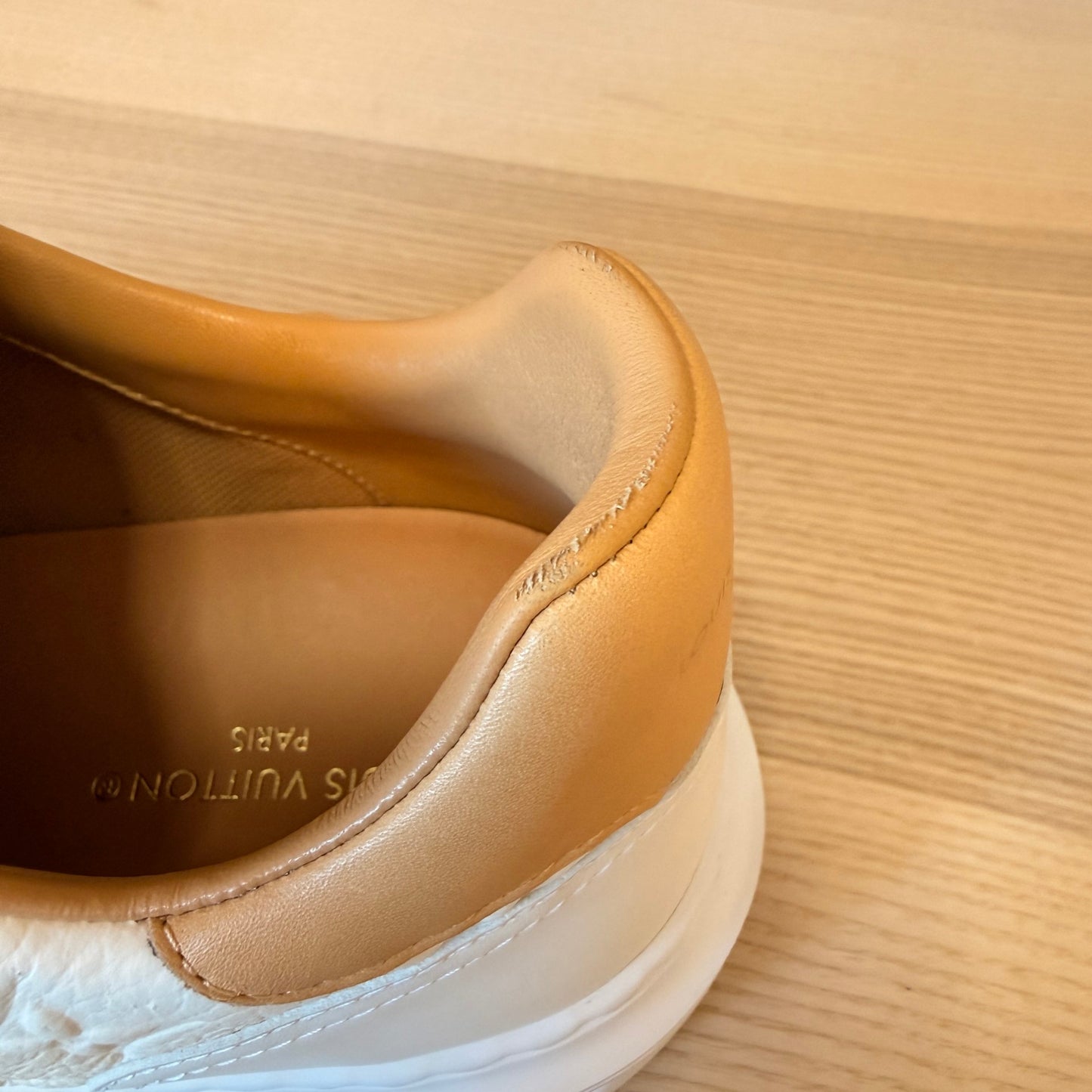 Louis Vuitton Beverly Hills Sneaker Size 8 White