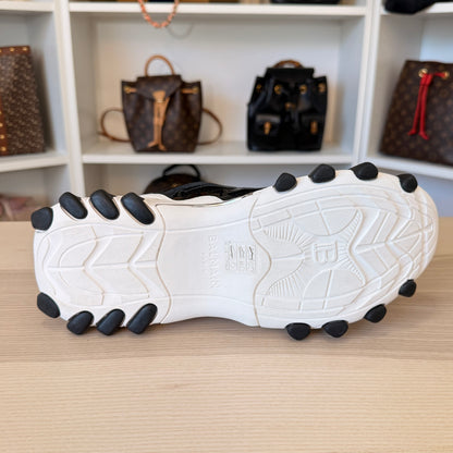 Balmain B-East Sneakers Size 9 US / 42 EU Black/White