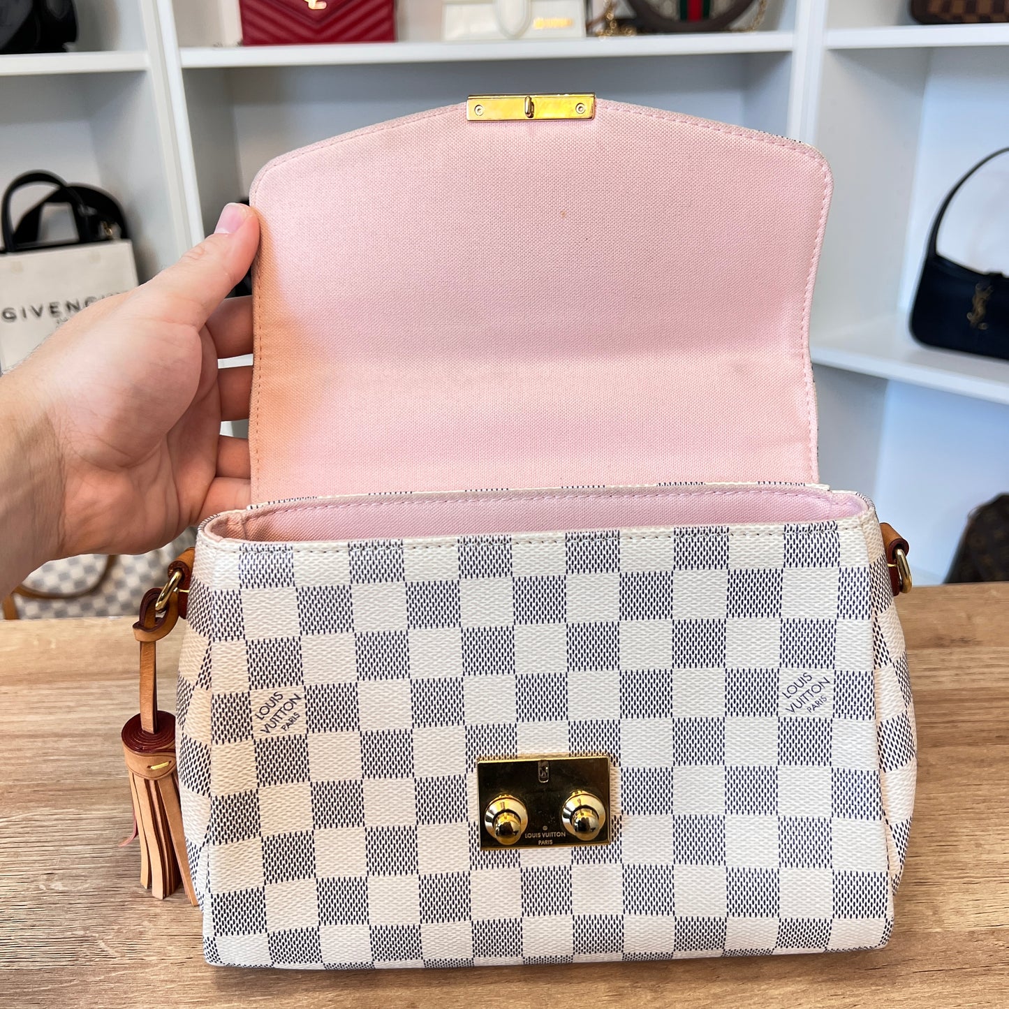 Louis Vuitton Damier Azur Croisette