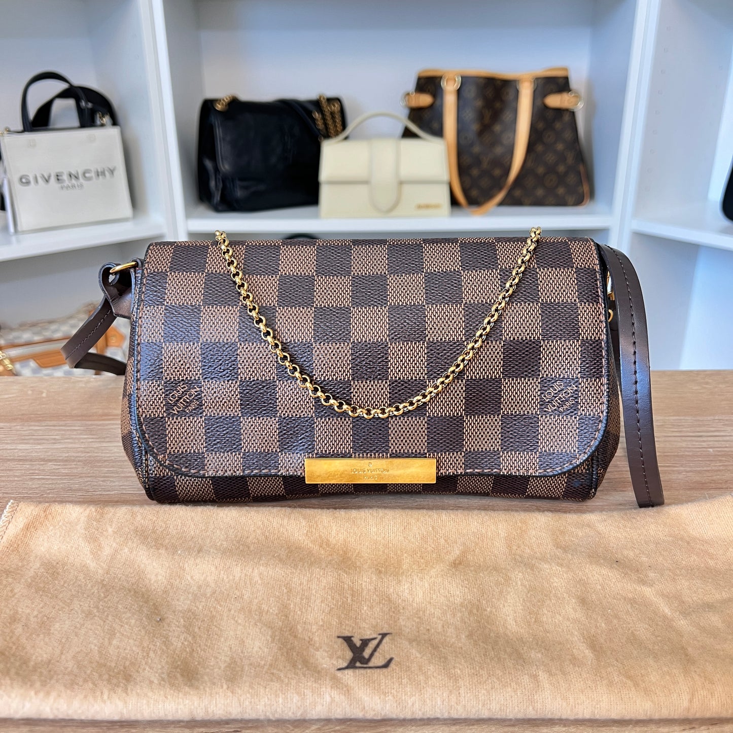 Louis Vuitton Damier Ebene Favorite PM