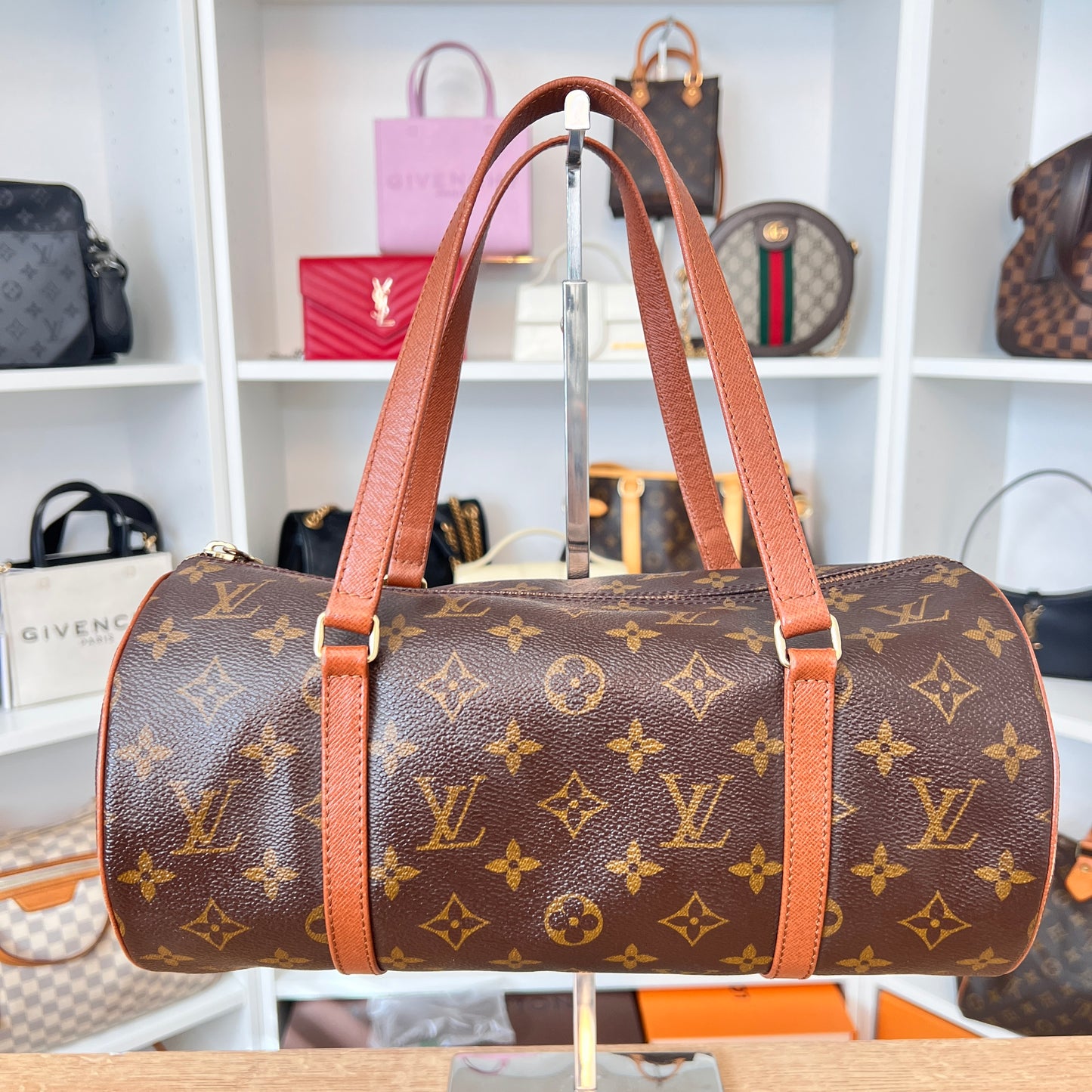 Louis Vuitton Monogram Papillon 30 With Pouch