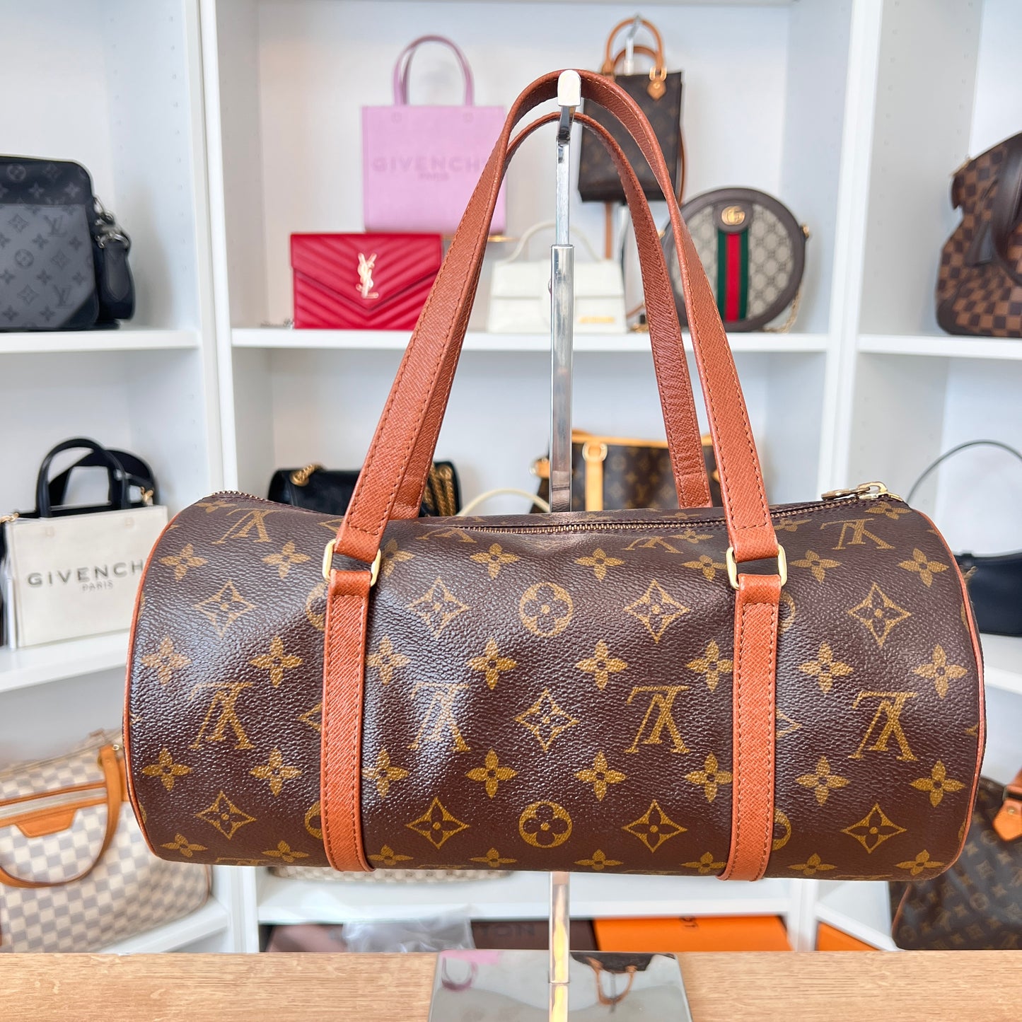 Louis Vuitton Monogram Papillon 30 With Pouch