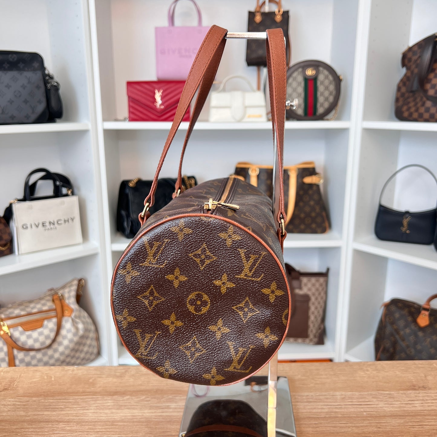 Louis Vuitton Monogram Papillon 30 With Pouch