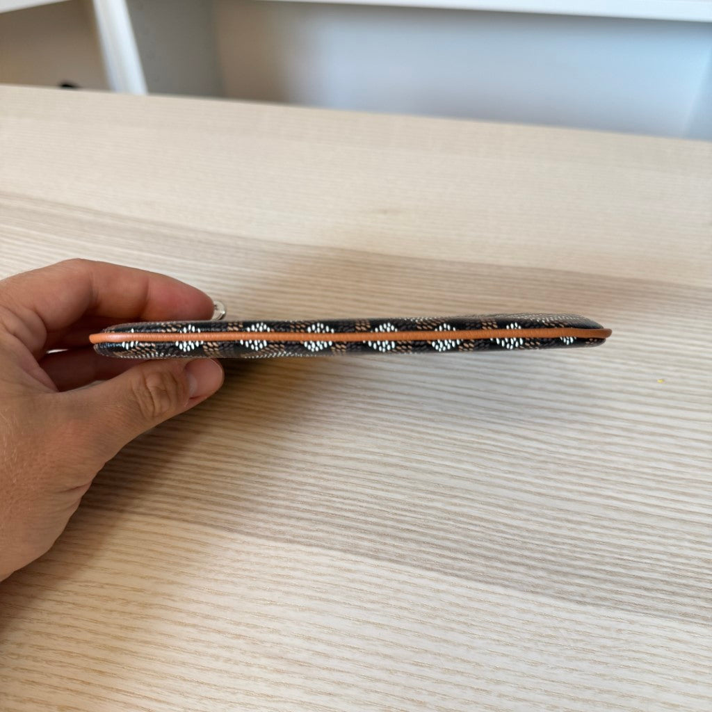 Goyard Goyardine Mini Senat Pochette Black and Tan