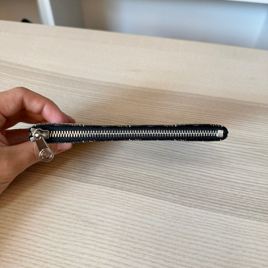 Goyard Goyardine Mini Senat Pochette Black and Tan