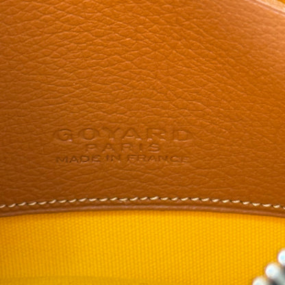 Goyard Goyardine Mini Senat Pochette Black and Tan