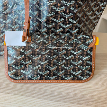 Goyard Goyardine Saint Louis PM Black