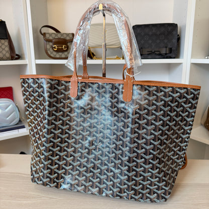 Goyard Goyardine Saint Louis PM Black