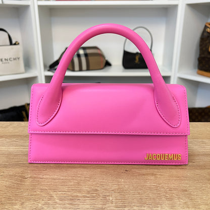 Jacquemus Le Chiquito Long Neon Pink