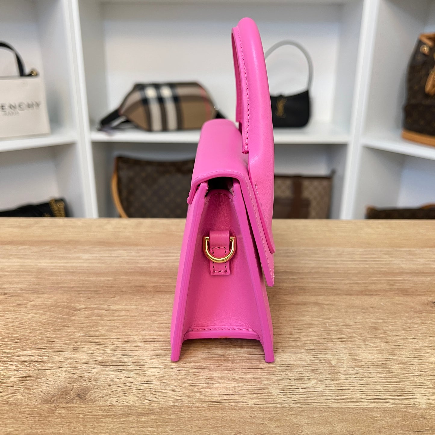 Jacquemus Le Chiquito Long Neon Pink