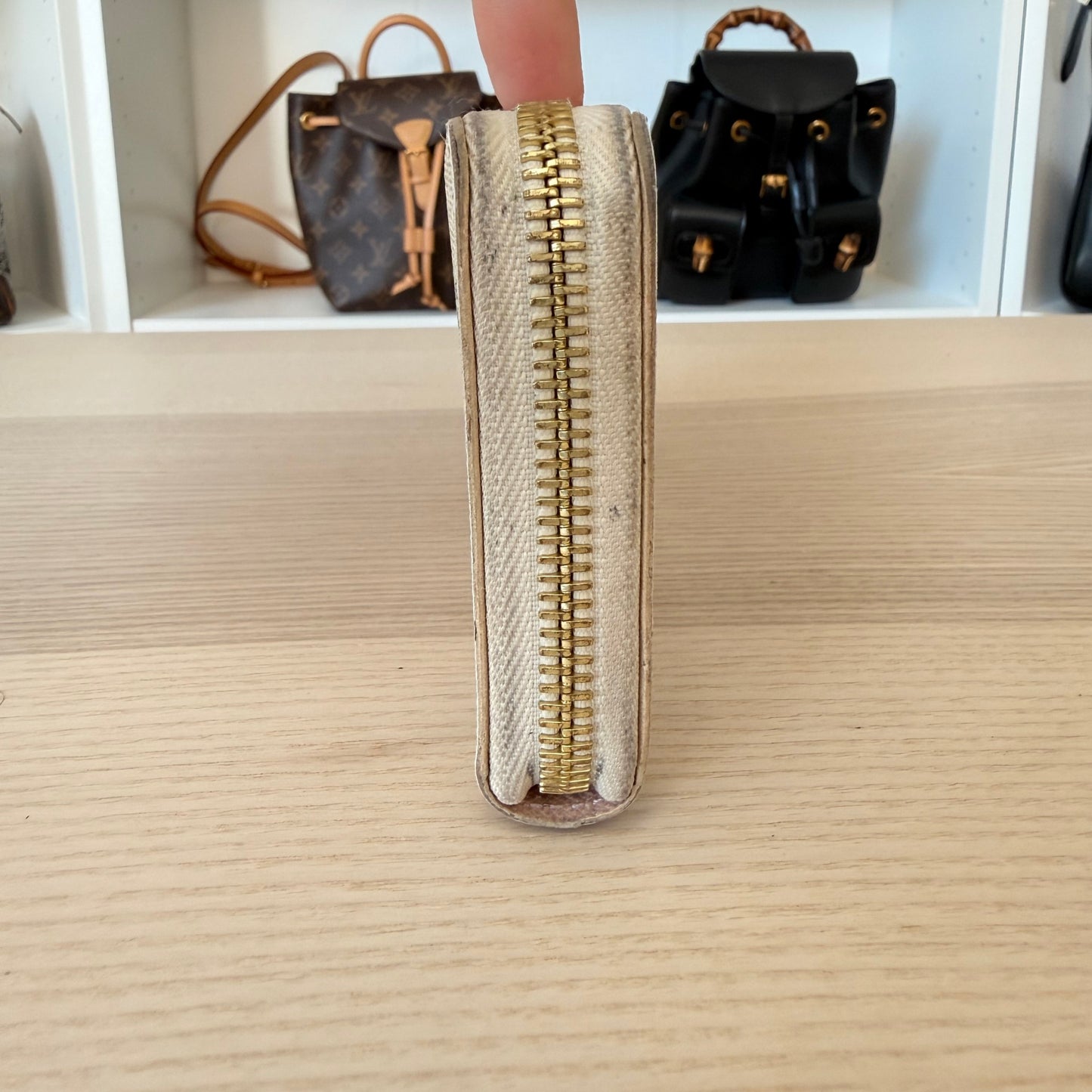 Louis Vuitton Damier Azur Clemence Wallet