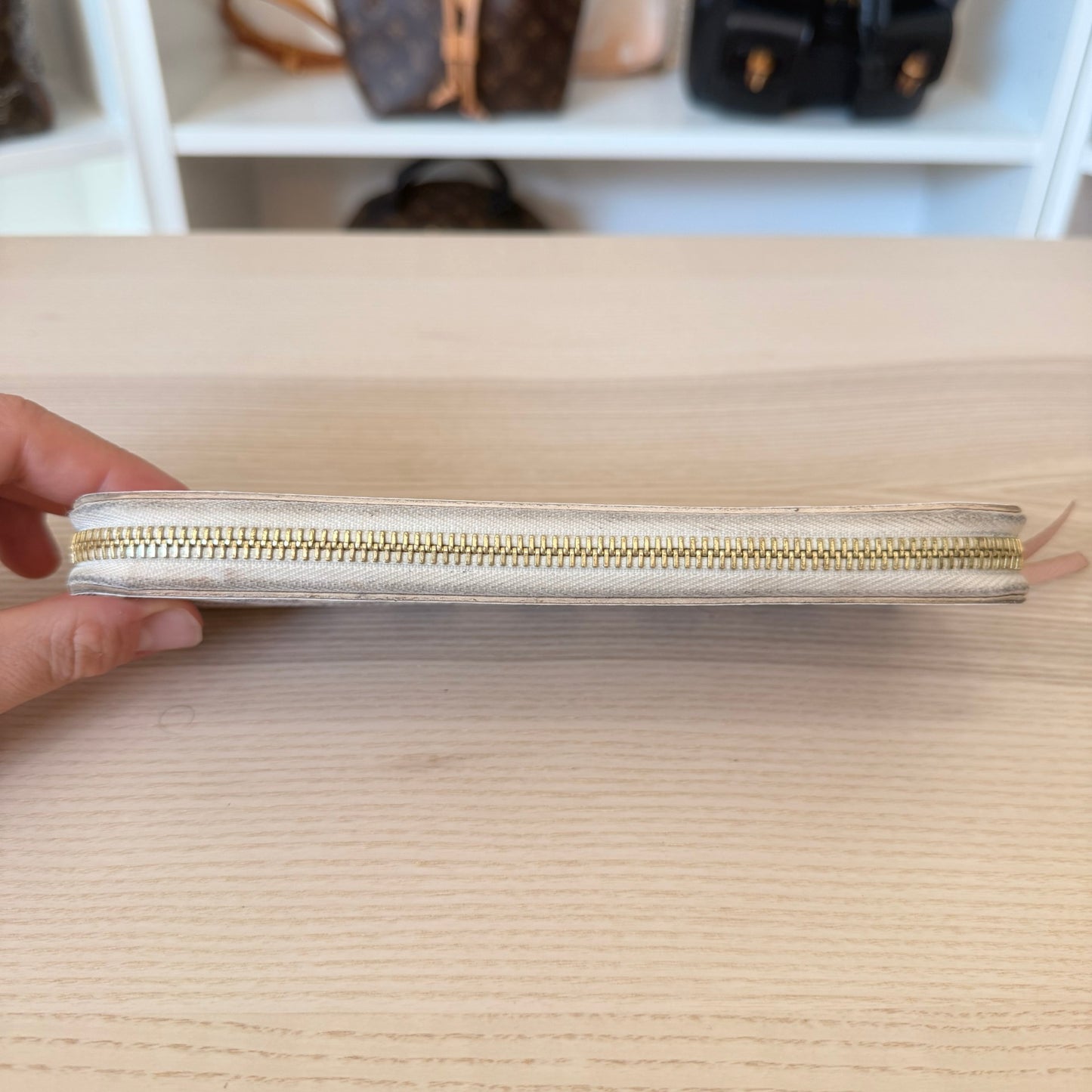 Louis Vuitton Damier Azur Clemence Wallet