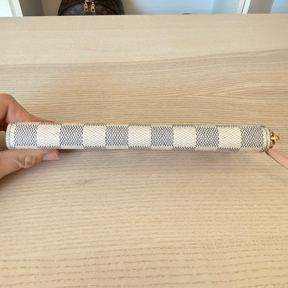 Louis Vuitton Damier Azur Clemence Wallet