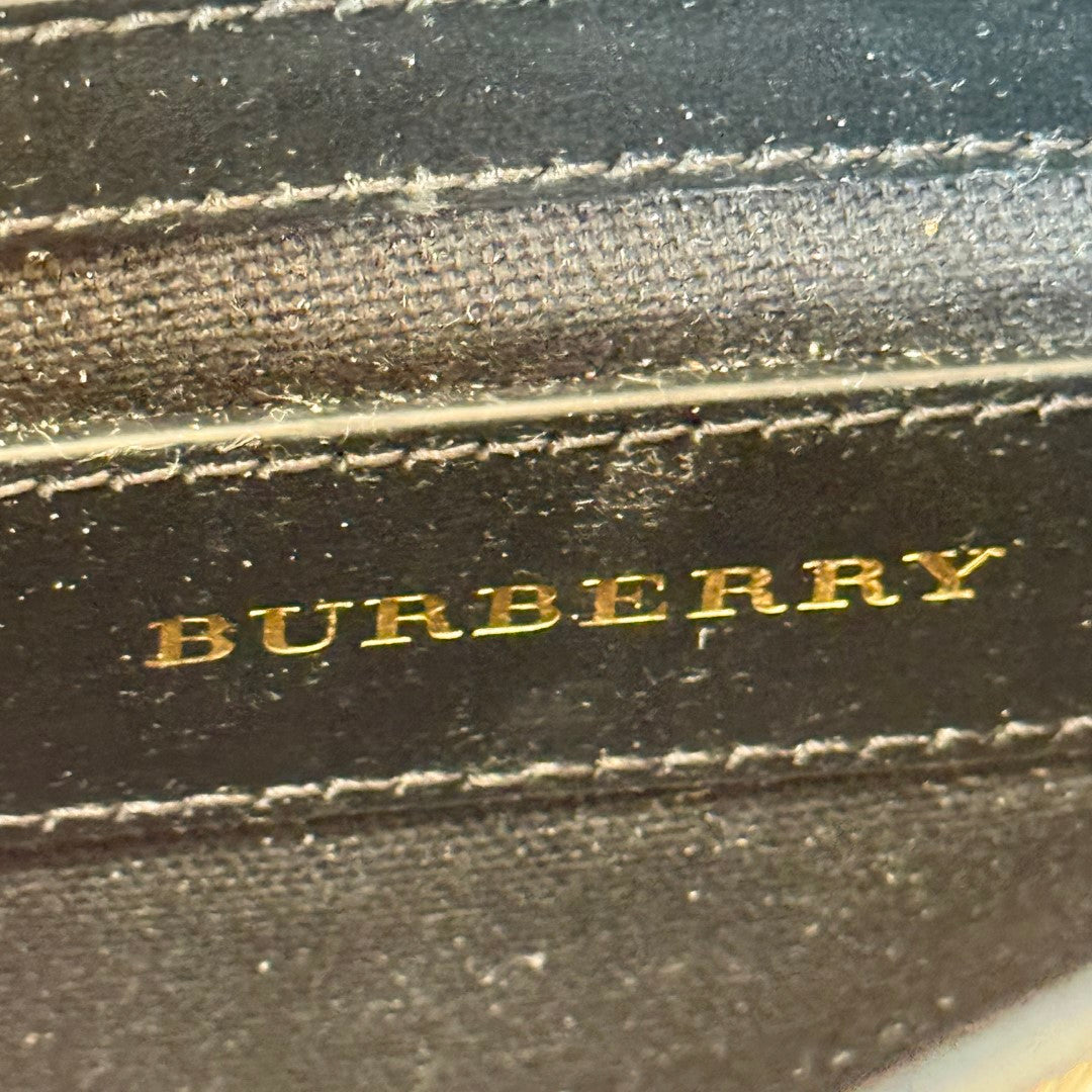 Burberry Haymarket Check Small Loxley Crossbody Black