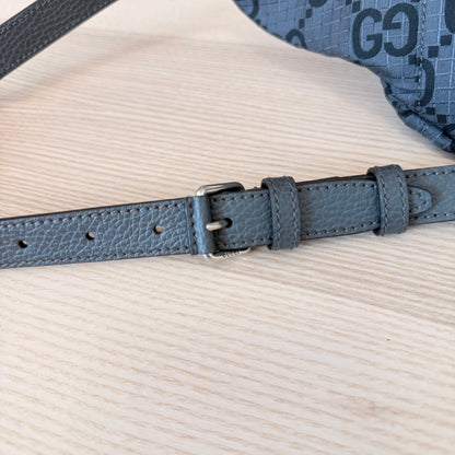 Gucci GG Nylon Ripstop Belt Bag Grey