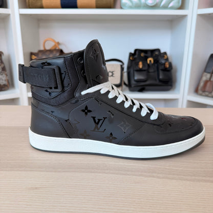 Louis Vuitton Monogram Rivoli Sneaker Boot Size 9