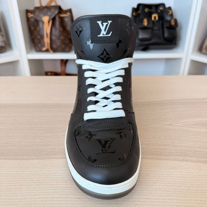 Louis Vuitton Monogram Rivoli Sneaker Boot Size 9