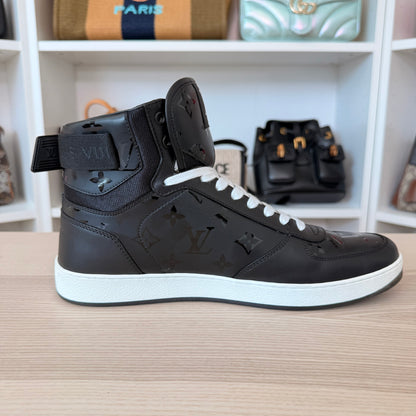 Louis Vuitton Monogram Rivoli Sneaker Boot Size 9
