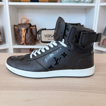 Louis Vuitton Monogram Rivoli Sneaker Boot Size 9