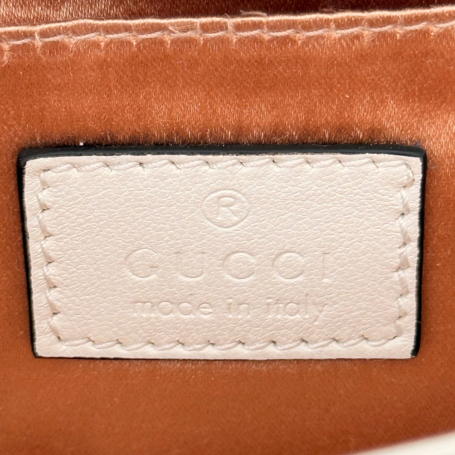 Gucci Nappa Matelasse Small Horsebit Chain Shoulder Bag White
