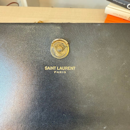 Saint Laurent YSL Classic Monogram Tassel Crossbody Bag Leather Small