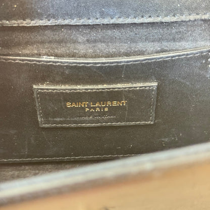Saint Laurent YSL Classic Monogram Tassel Crossbody Bag Leather Small