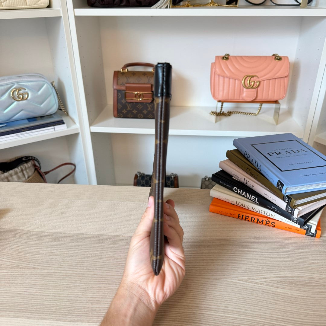 Louis Vuitton Monogram Macassar Pochette To-Go Black