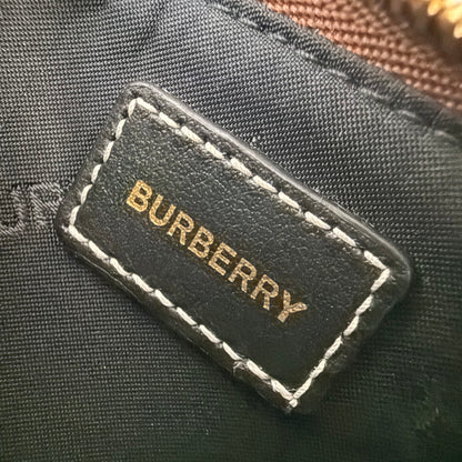 Burberry Kelbrook Exaggerated Check Canvas Card Case Birch Brown