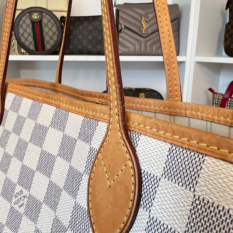 Louis Vuitton Damier Azur Neverfull MM