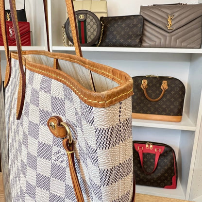 Louis Vuitton Damier Azur Neverfull MM