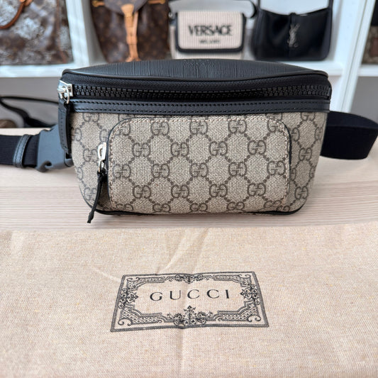 Gucci Supreme GG Eden Belt Bag Black Small