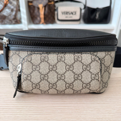 Gucci Supreme GG Eden Belt Bag Black Small