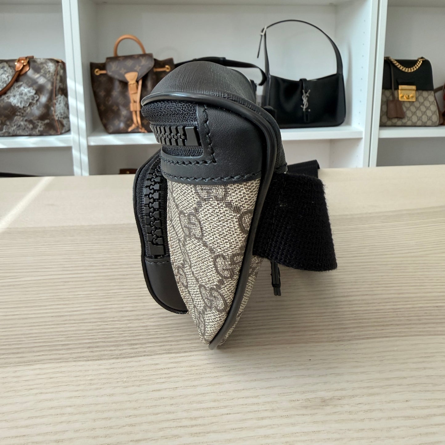Gucci Supreme GG Eden Belt Bag Black Small