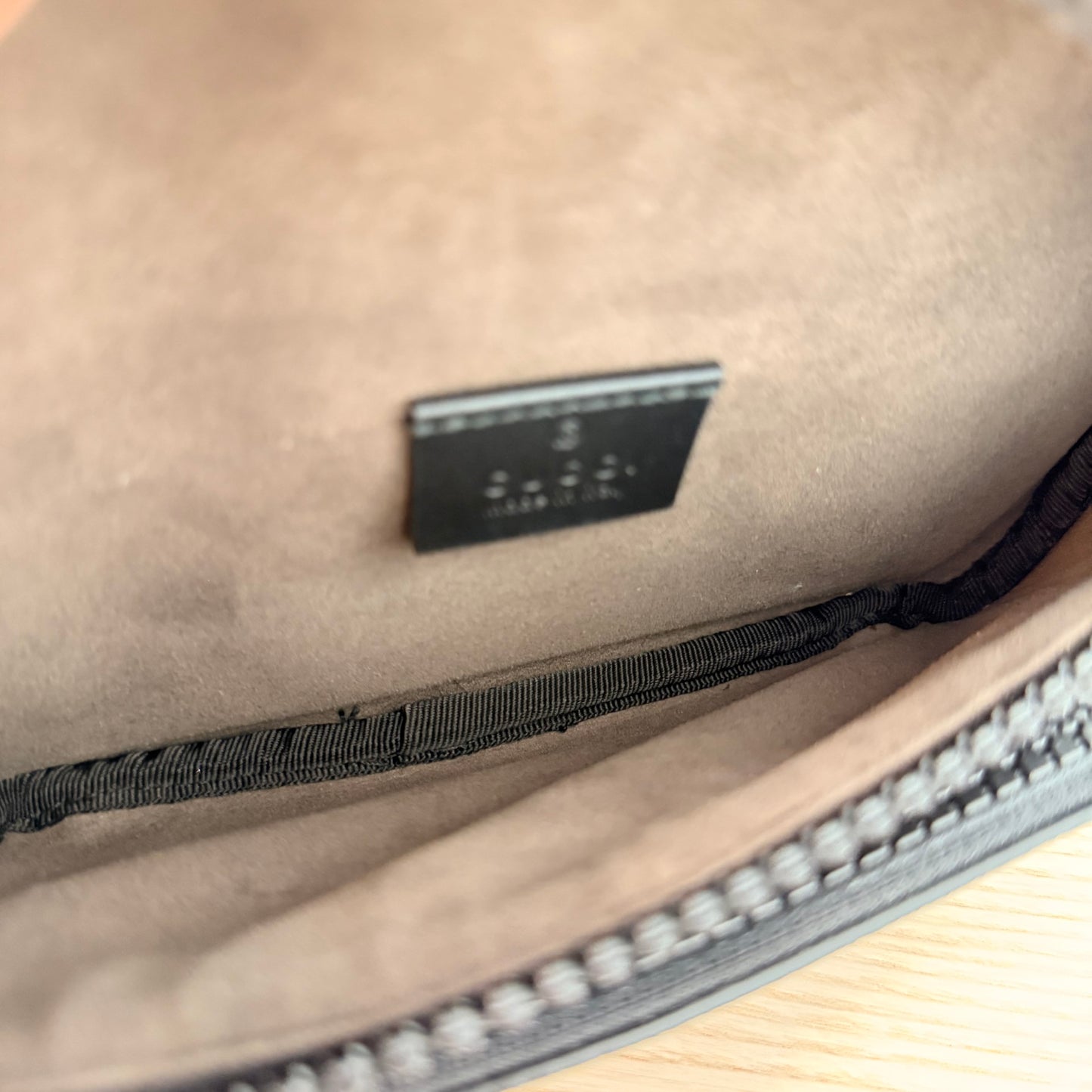 Gucci Supreme GG Eden Belt Bag Black Small