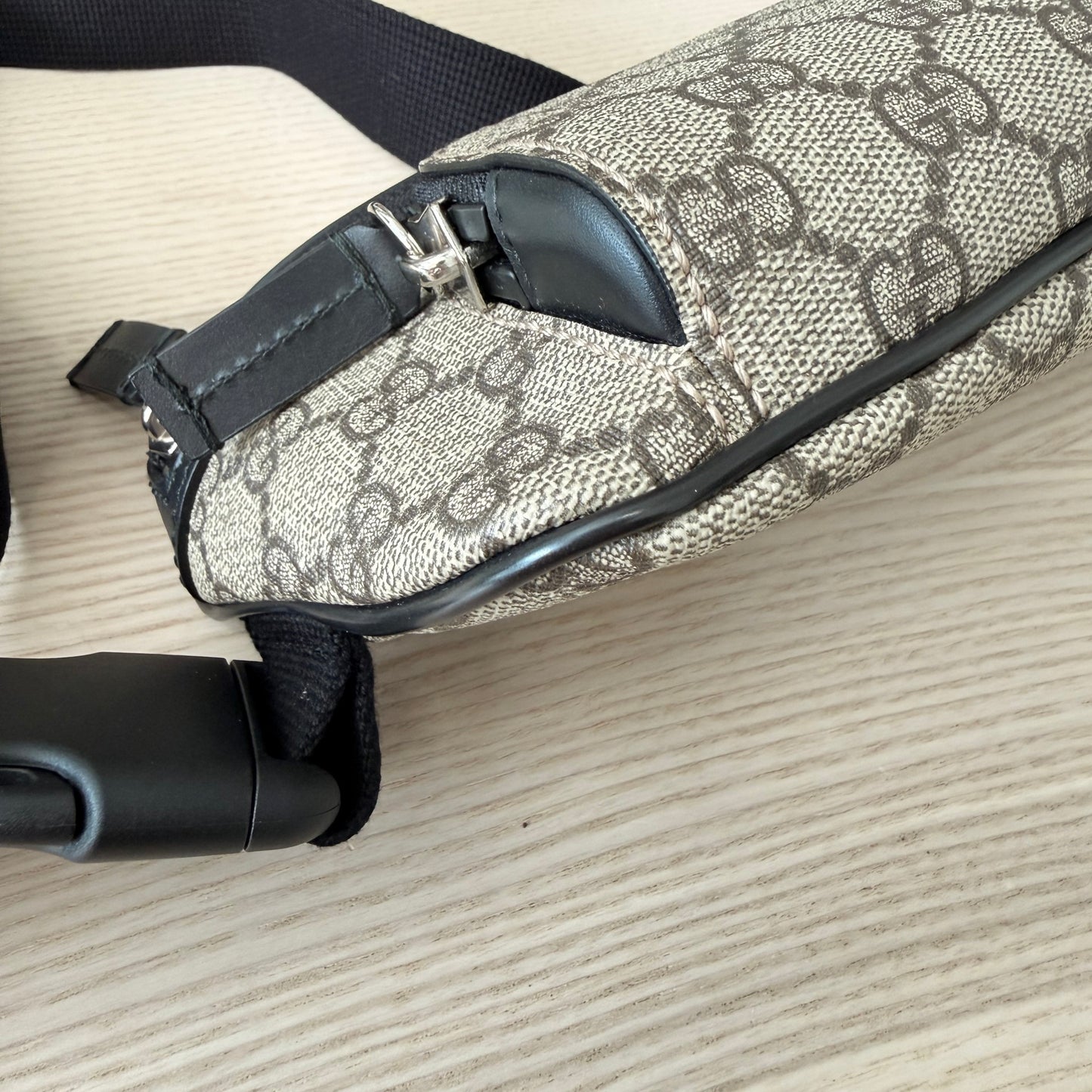 Gucci Supreme GG Eden Belt Bag Black Small