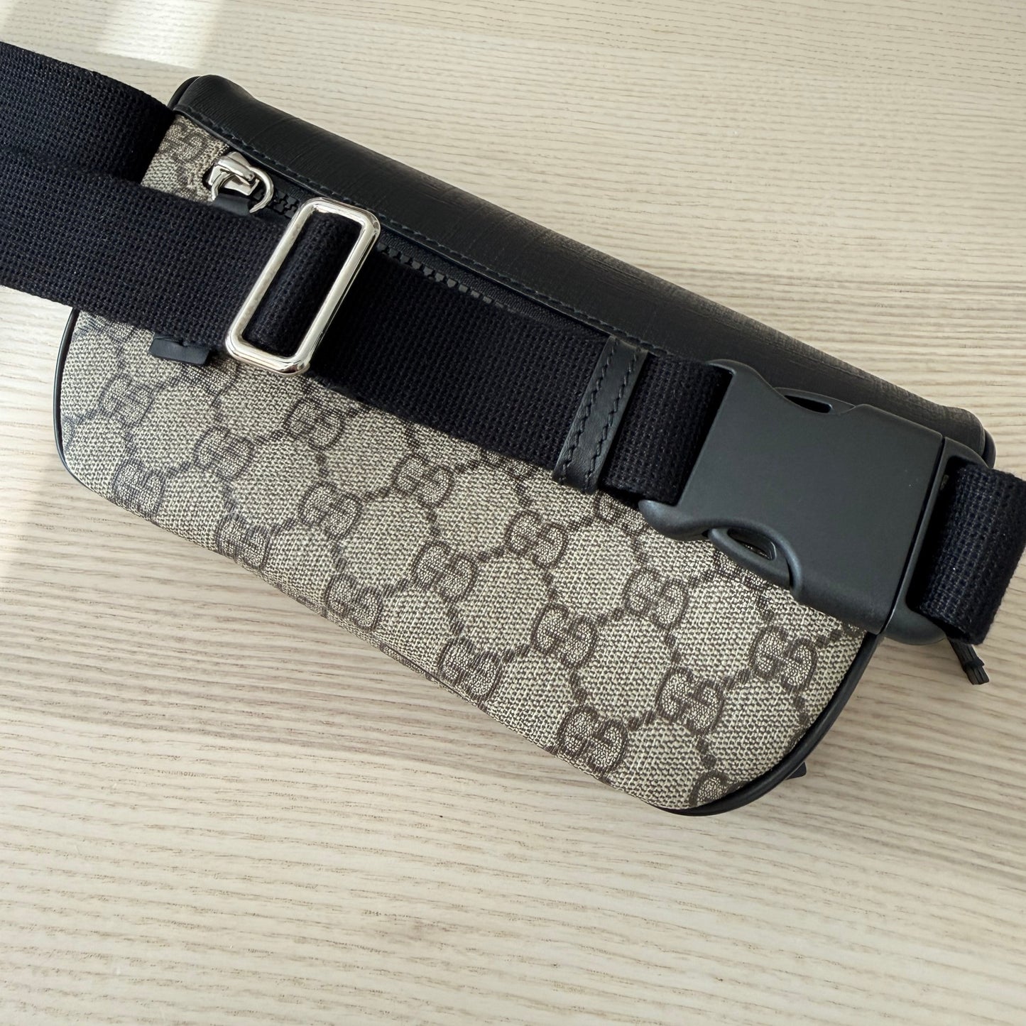 Gucci Supreme GG Eden Belt Bag Black Small