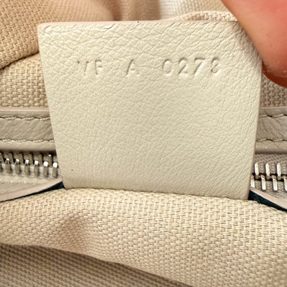 Givenchy Tumbled Calfskin Medium Voyou Bag Beige