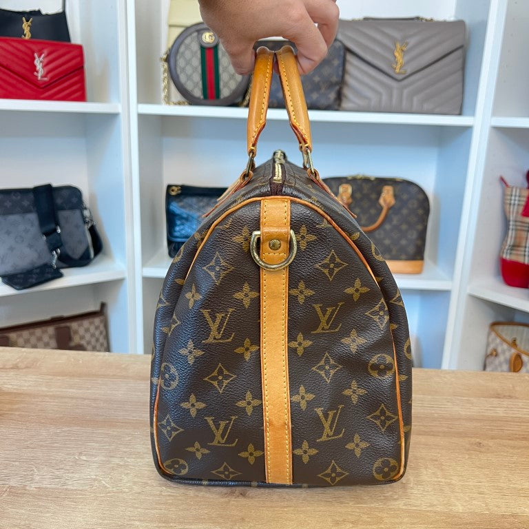 Louis Vuitton Monogram Speedy Bandouliere 35