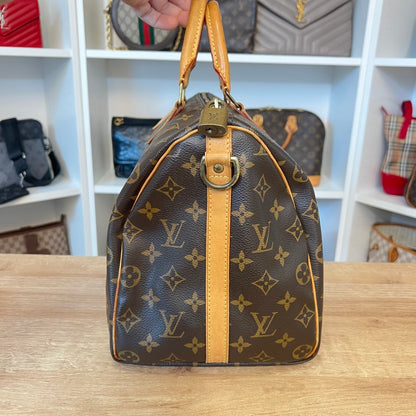 Louis Vuitton Monogram Speedy Bandouliere 35