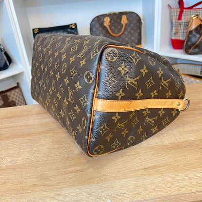 Louis Vuitton Monogram Speedy Bandouliere 35