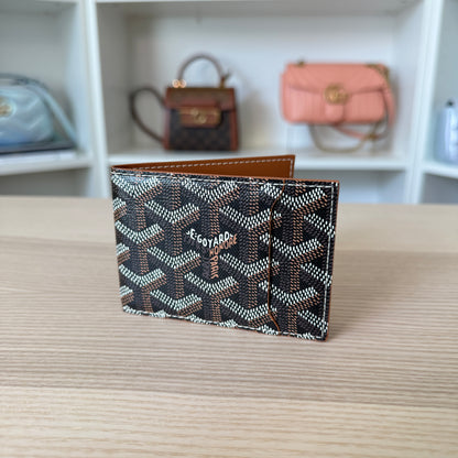 Goyard Porte-Carte Insert Victoire Card Wallet Black