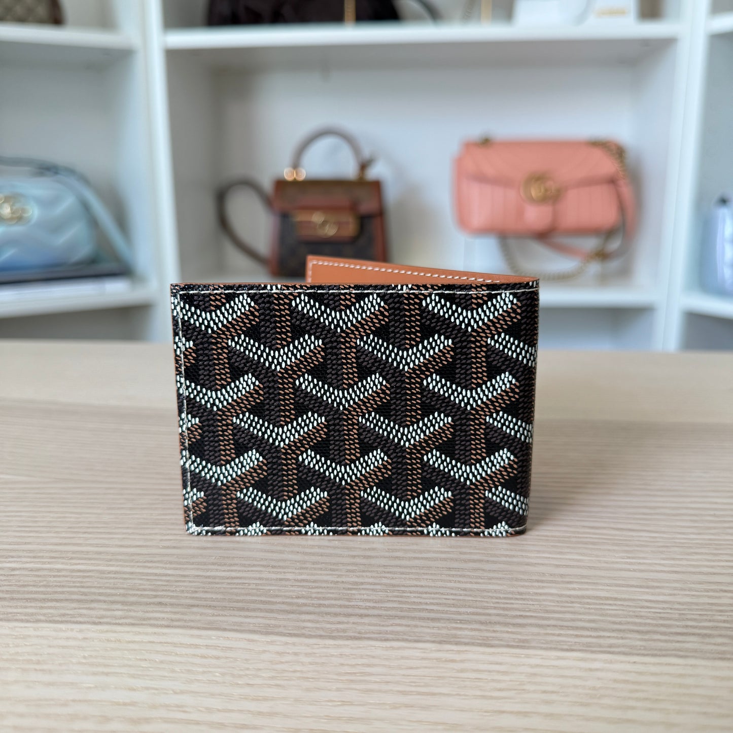 Goyard Porte-Carte Insert Victoire Card Wallet Black