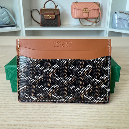 Goyard Porte-Carte St. Sulpice Card Wallet Black