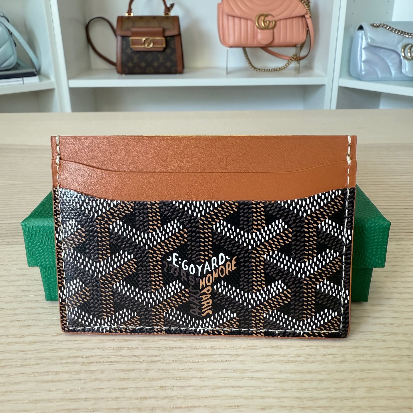 Goyard Porte-Carte St. Sulpice Card Wallet Black
