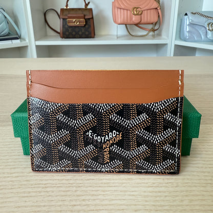 Goyard Porte-Carte St. Sulpice Card Wallet Black