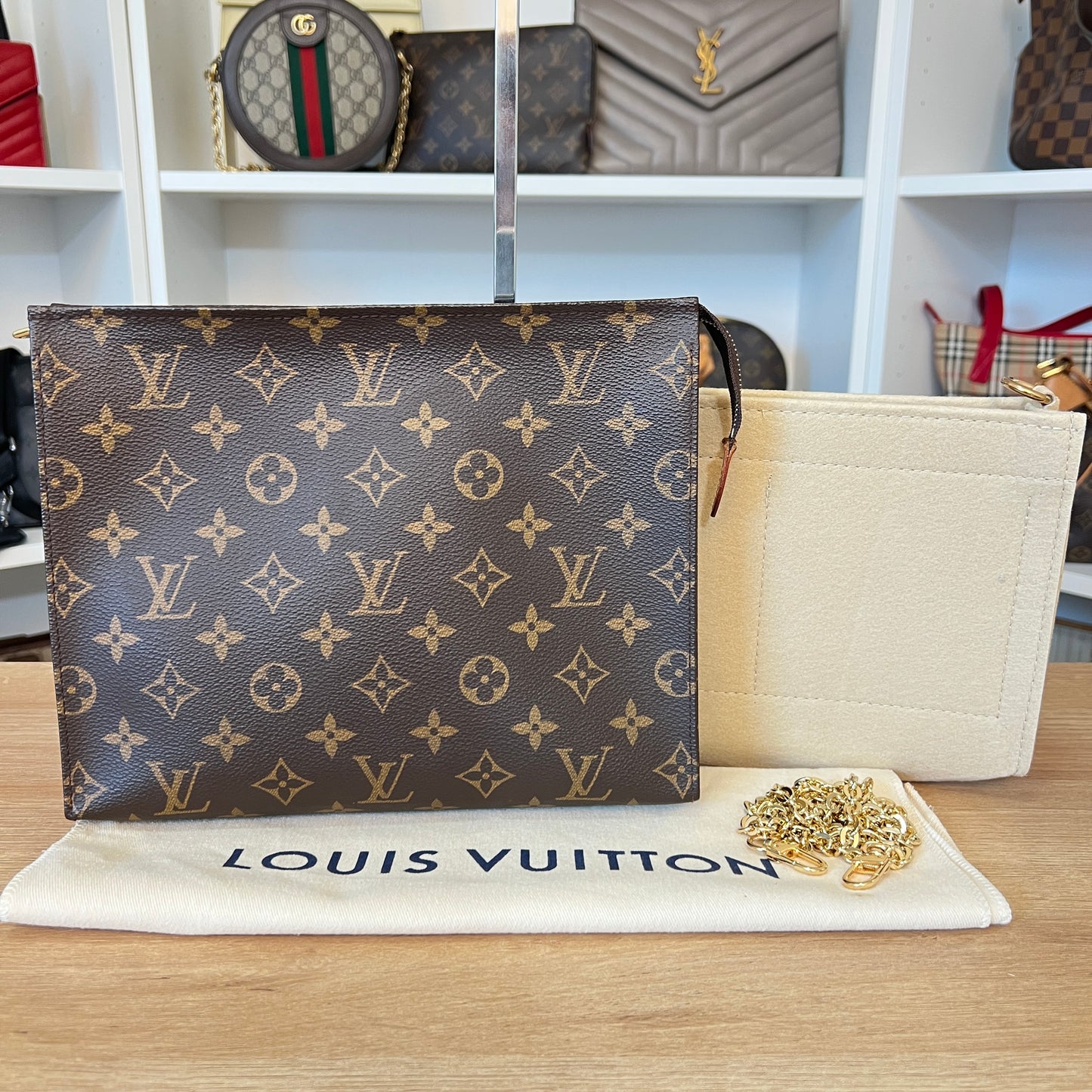 Louis Vuitton Monogram Toiletry 26