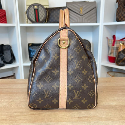 Louis Vuitton Monogram Speedy Bandouliere 35 NM