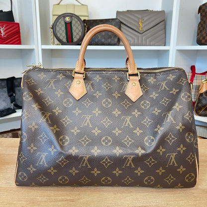 Louis Vuitton Monogram Speedy Bandouliere 35 NM