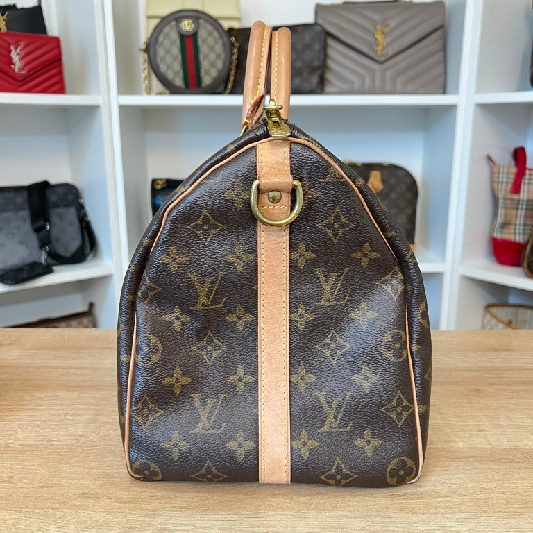 Louis Vuitton Monogram Speedy Bandouliere 35 NM