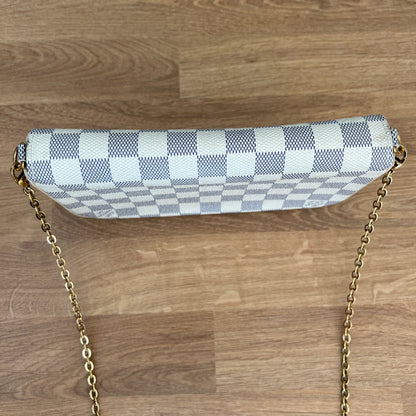 Pre-Owned Louis Vuitton Damier Azur Pochette Felicie